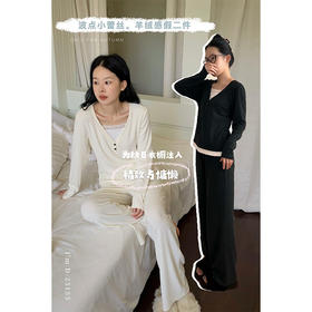 高质极简懒人休闲睡衣家居服女纪念日百货门店同款164943152