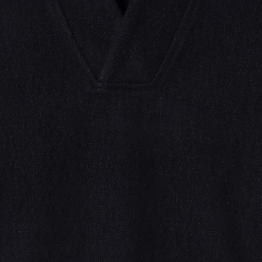 T1177SDSA男士秋冬新款痞帅男装韩版纯色V领卫衣宽松简约百搭套头上衣 商品图2