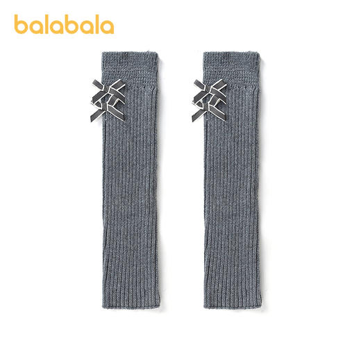 【商场同款】巴拉巴拉儿童袜子秋冬女童袜套中大童含羊毛堆堆袜套 商品图4