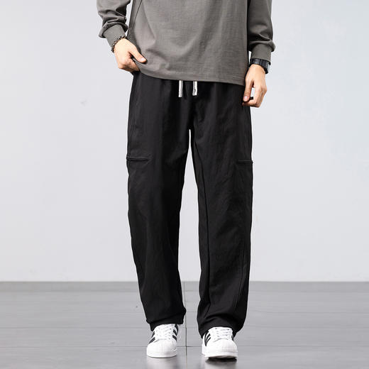 【无惧风雨剐蹭 不易粘毛 打理更方便】休闲宽松直筒工装裤 商品图8