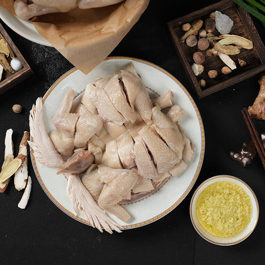 广东地道粤菜 盐焗鸡/白切鸡  当地人吃了都要竖大拇指的美味 商品图9