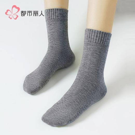 都市丽人袜子女士袜子暖柔女袜子女中筒袜LCHDG3 商品图0