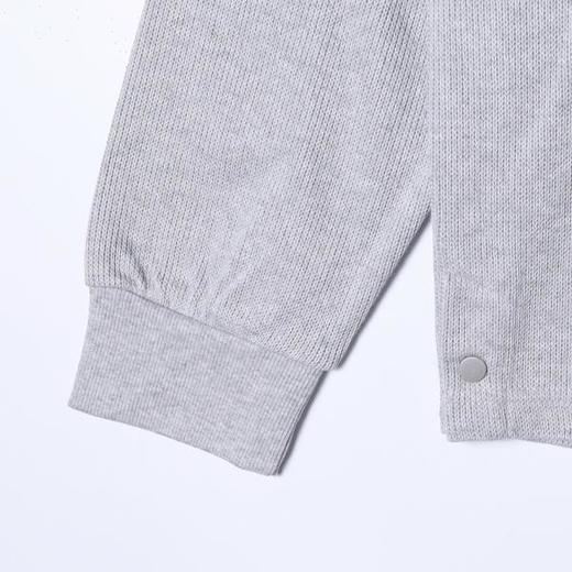 9530SDSA秋冬新款痞帅男装韩版简约纯色倒三角圆领卫衣宽松百搭上衣 商品图4