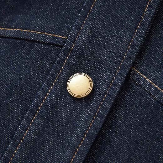 「高货wl」全新升级【铂金会员367/天猫499/差价132】(92430)洛诗琳新款复古摩登牛仔外套2025秋季气质时髦休闲短外套 商品图3