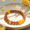 热卖！美哭了！戚龙珠 灵珠富贵双全系列合香珠手串 黄玛瑙+六种香材 非遗工艺 商品缩略图1