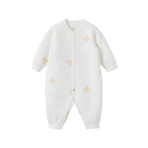 怡比遨游天空长袖开襟哈衣HY25WIN018蓝白色调（59#-80#） 商品图6