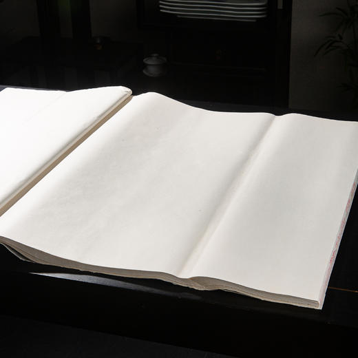 80年代红星牌四尺净皮龟纹老宣纸（一刀100张） 商品图7