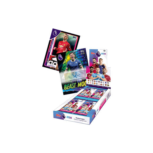 Topps 英超联赛 Hobby 25/26赛季 篮球球星卡 200张 商品图0