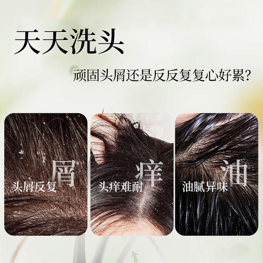 霸王去屑止痒洗发液1L 商品图3