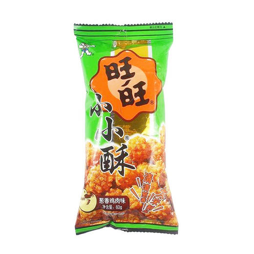 旺旺葱香鸡肉小小酥60g（6909995103687） 商品图0