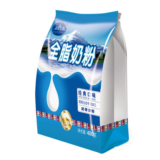 青海湖全脂奶粉  400g*1袋(25g*16条) 商品图0