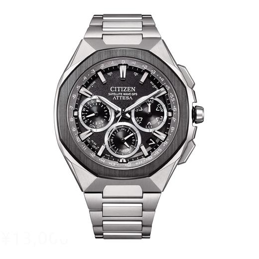 西铁城/CITIZEN卫星对时ATTESA系列舒博钛八角男表CC4104-53E 商品图9