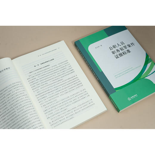 公职人员职务犯罪案件证据标准 李占州著 法律出版社 商品图3