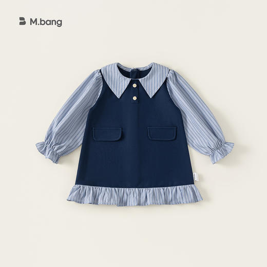 宥宝童装秋季连衣裙 潮流洋气学院风连衣裙 商品图13