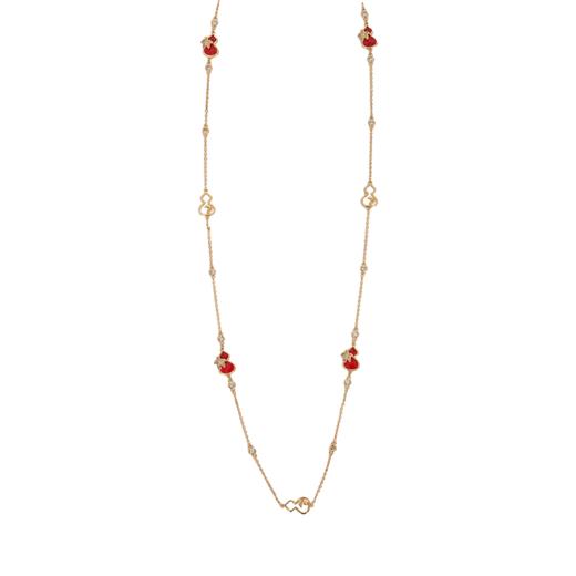 大英博物馆 东方梦境系列 葫芦流光长链项链 商品图5