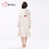 都市丽人睡衣女士睡衣美舒绒睡衣女士家居服法兰绒单件袍LHH7B3 商品缩略图3