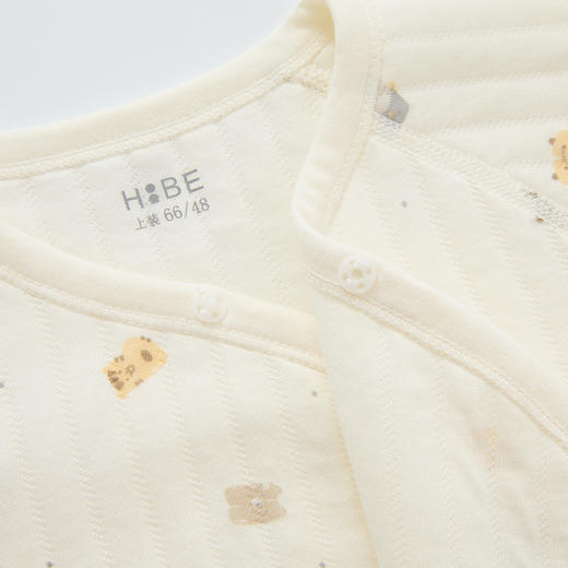 怡比动物乐园长袖系带哈衣HY25WIN085白灰色调（52#-59#） 商品图12