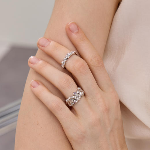 ARSIS｜流光系列 星陨星环套戒 商品图2