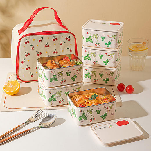 摩登主妇316L不锈钢保温饭盒微波炉加热便当盒上班族2025新款餐盒 商品图4