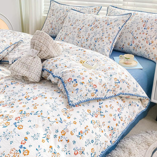 贝壳绣双层纱 A类床品四件套 ZXT 商品图3