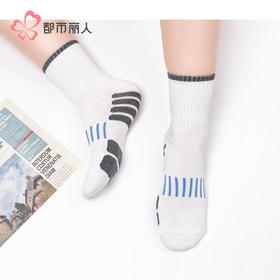 都市丽人袜子男士袜子毛圈男袜子男士中筒袜FCHDF8