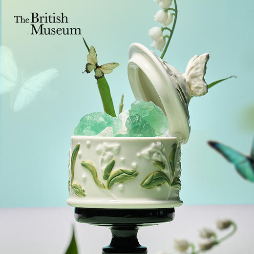 大英博物馆 博物志系列 铃兰 陶瓷晶石香氛礼盒 商品图0