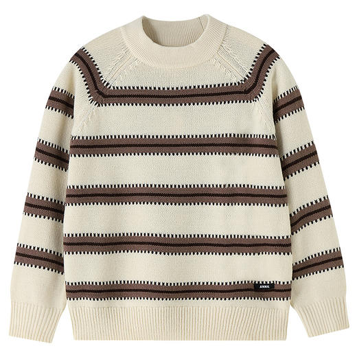 男女童中领长袖针织衫冬季新款安奈儿童装EM544644 商品图7