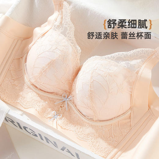 雅黛俪女士文胸小胸聚拢显大性感蕾丝内衣 商品图3