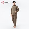 都市丽人睡衣果粒绒睡衣男士家居服长袖长裤摇粒绒套装FHH9C4 商品缩略图2