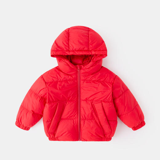 【清仓】嘟嘟家羽绒服冬款宝宝户外三防羽绒外套男童轻薄保暖短款连帽童装 商品图5