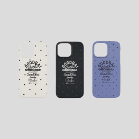 GOODBAI 组合logo印花波点图案手机壳挂绳套组