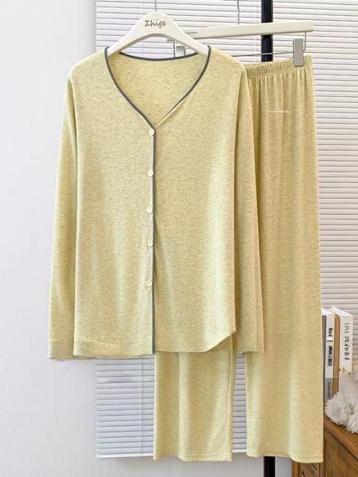 【云朵睡衣】】2025秋冬棉绸小个子睡衣女孩无龄感简约长袖家居服两件套装春秋 商品图7