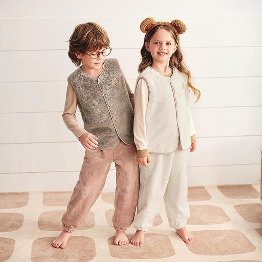 【抗静电】迷你巴拉儿童保暖马甲男女童宝宝秋冬双面珊瑚绒背心★ 商品图2