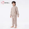 都市丽人睡衣男童女童果粒绒家居服长袖长裤童装摇粒绒套装JHH9C4 商品缩略图5
