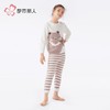 都市丽人睡衣女童半边绒儿童家居服长袖长裤童装法兰绒套装JHH9D6 商品缩略图2
