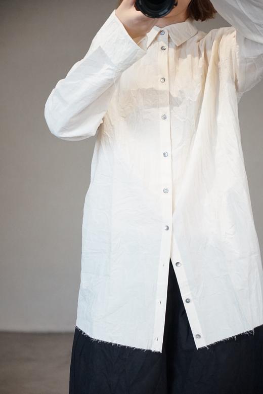 ALBUM DI FAMIGLIA 中性中长款衬衫(UNISEX COLLAR SHIRT LWR) 商品图4