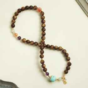 【青山特惠】7mm 39颗 绿棋楠【灵雁】沉香手串 c5