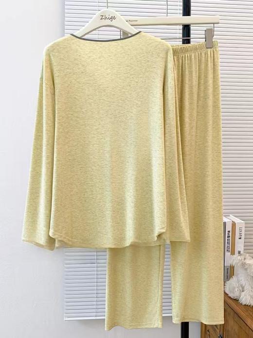 【云朵睡衣】】2025秋冬棉绸小个子睡衣女孩无龄感简约长袖家居服两件套装春秋 商品图3