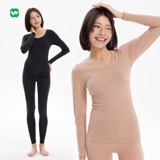 完型-情侣款保暖套装 商品图2