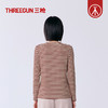 Threegun三枪 雪绒花彩条圆领女衫-T20081A01 商品缩略图3