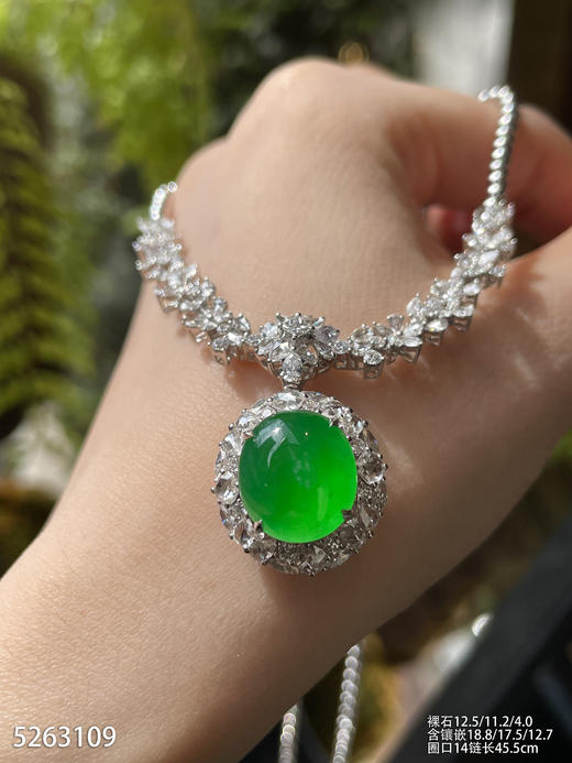 5263109、蛋面戒指吊坠两用款。具体价格微信咨询 商品图2