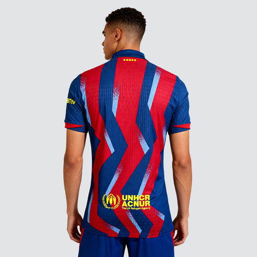 小李子正品NIKE耐克巴萨球员版特别款短袖球衣成人男FZ1311-432 商品图1