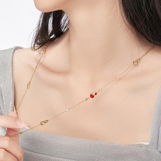 大英博物馆 东方梦境系列 葫芦流光长链项链 商品图1