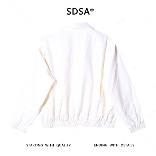 Y006SDSA男士秋冬新款痞帅男装纯色刺绣字母拉链翻领夹克百搭时尚外套 商品图5