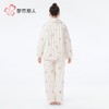 都市丽人法兰绒烂花睡衣女士家居服长袖长裤加厚夹棉套装LHH9E1 商品缩略图3