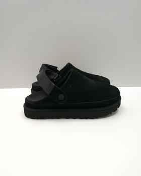 女款绒面皮拖鞋