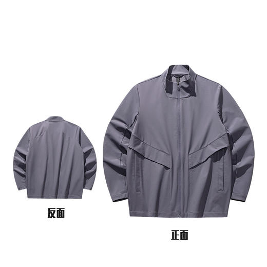 超级安踏外套男秋季新款防泼水通勤行政夹克休闲上衣152538607U 商品图1