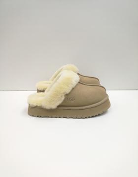 女款Disquette 绒面皮拖鞋