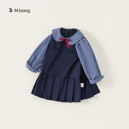 宥宝童装秋季连衣裙 潮流洋气学院风连衣裙 商品图6