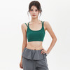 【限时秒】YOGACODE【火树银花系列】瑜伽背心女固定杯中强度美背健身服上衣DWC125682 商品缩略图4